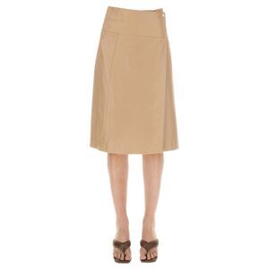 ARMA Women's Asymmetrical Midi Skirt Women Beige Skirts